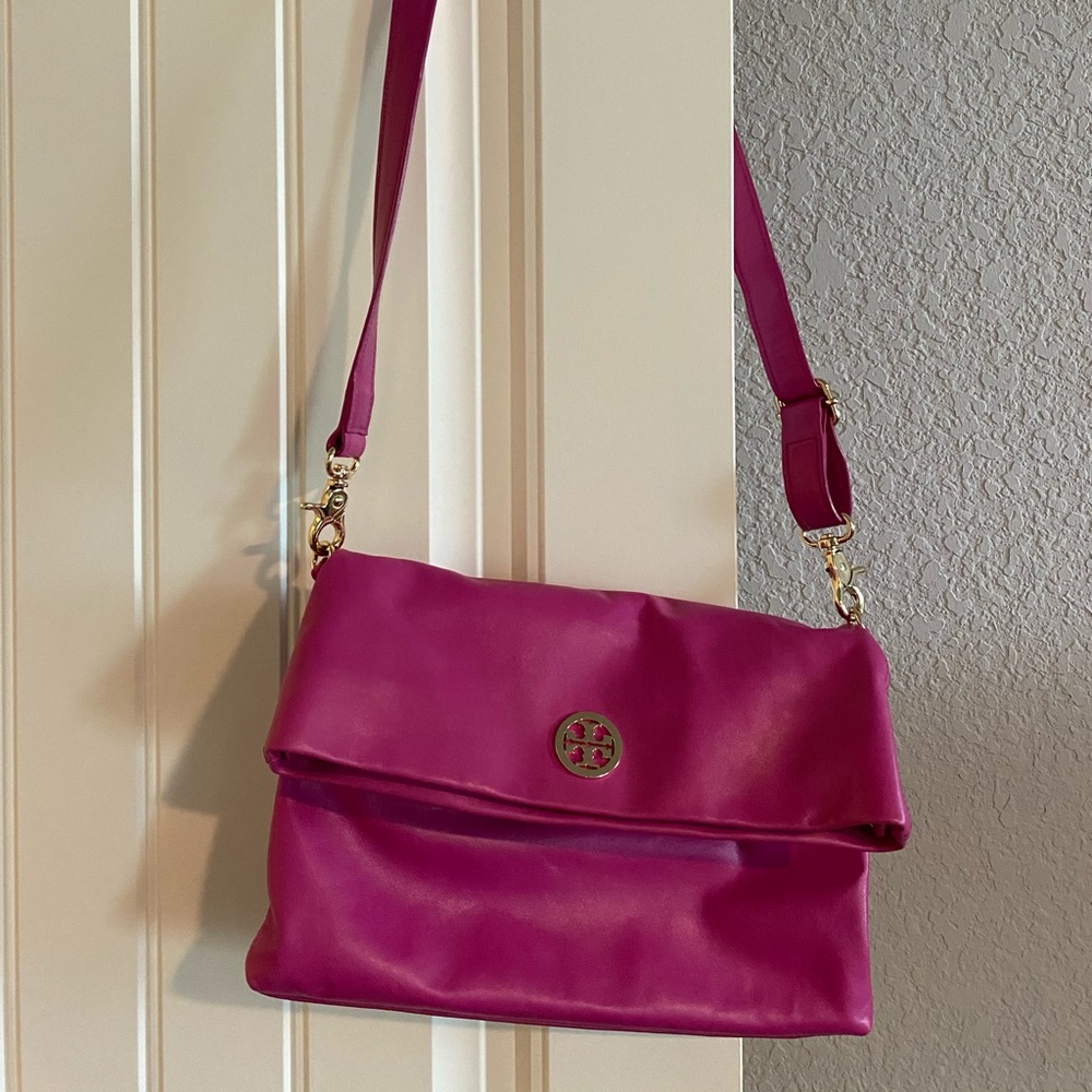 Tory Burch Fold Over Satchel